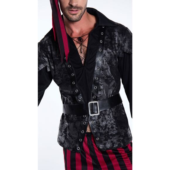 NEW California Costumes Ruthless Rogue Pirate Costume Size Large - Picture 6 of 9